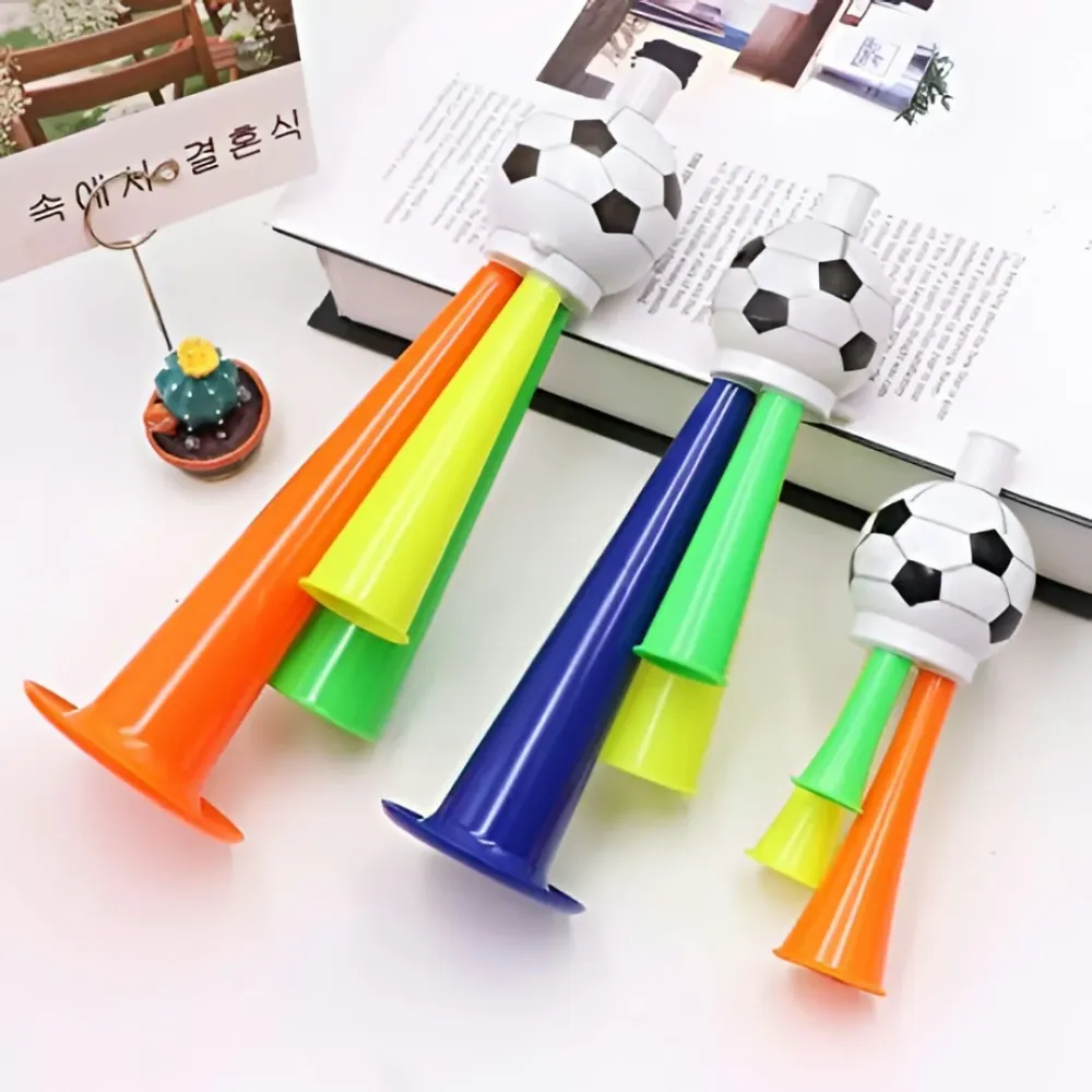 Conjunto de Vuvuzelas WK Estádio de Futebol com Buzina Dobrável