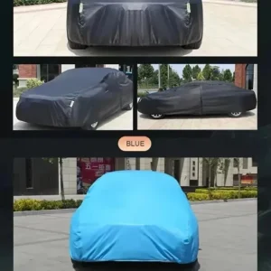 Tampa/protetor de carro universal de 4,9m internos/externos adequado para Tesla Modelo 3/Y