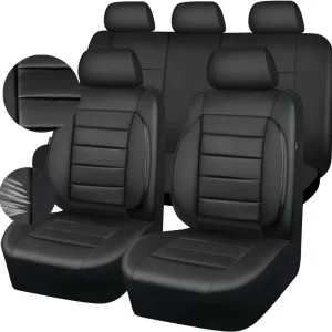Capas de assento de couro natural Todoparts Toyota, Mazda, Kia, Renault, etc.