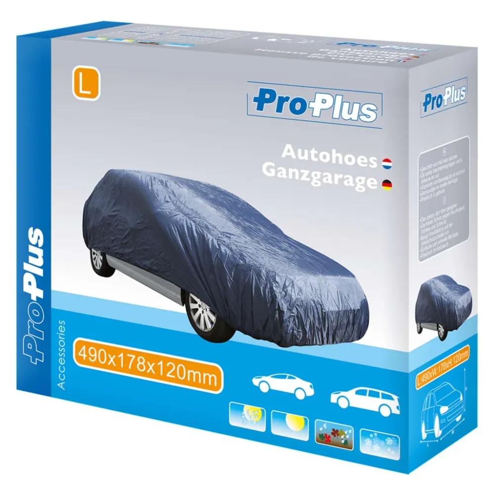 ProPlus Cobertura para carro L 490x178x120 cm azul escuro