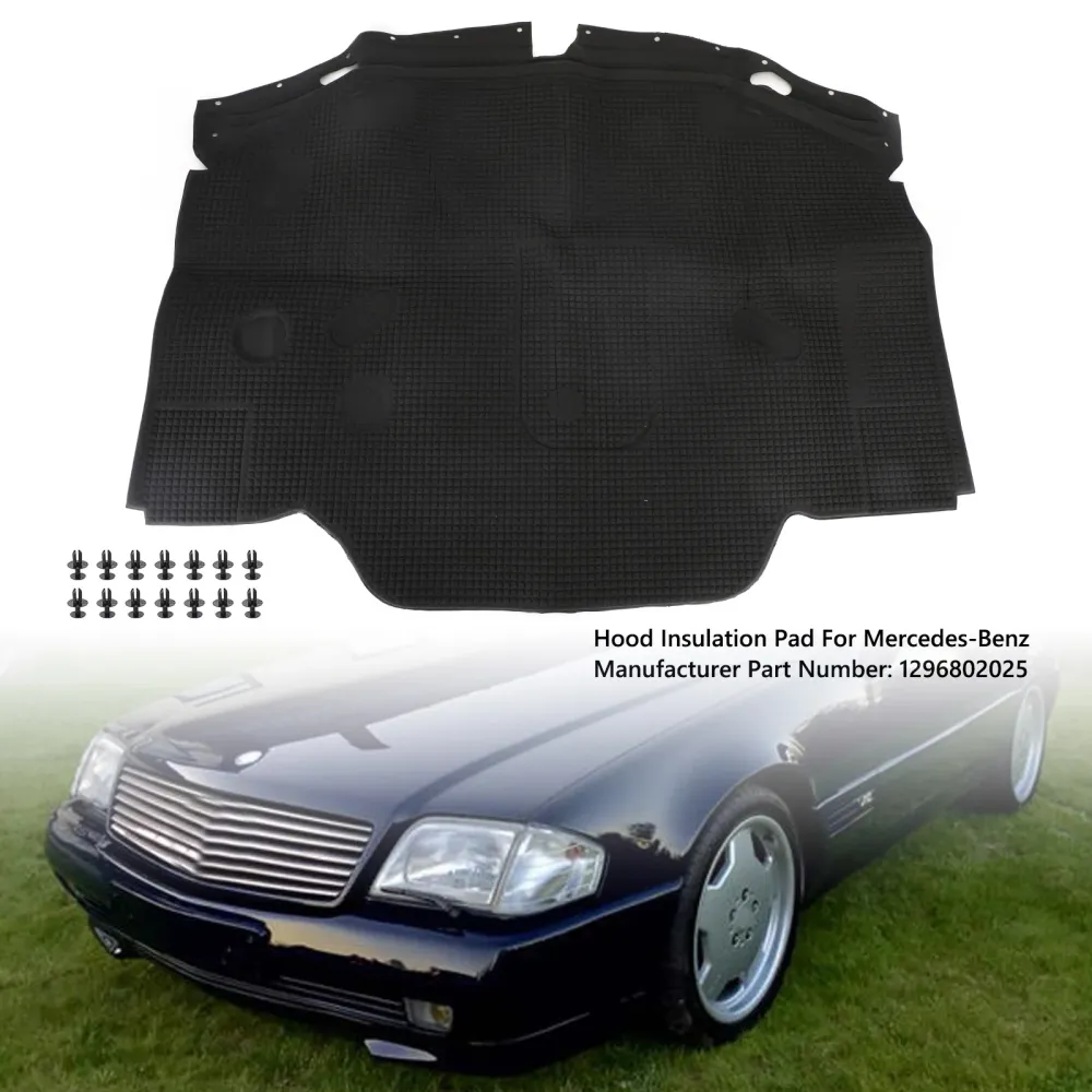 Capuz Pad 1296802025 para Mercedes-Benz 300sl 500s R129 SL500 SL600