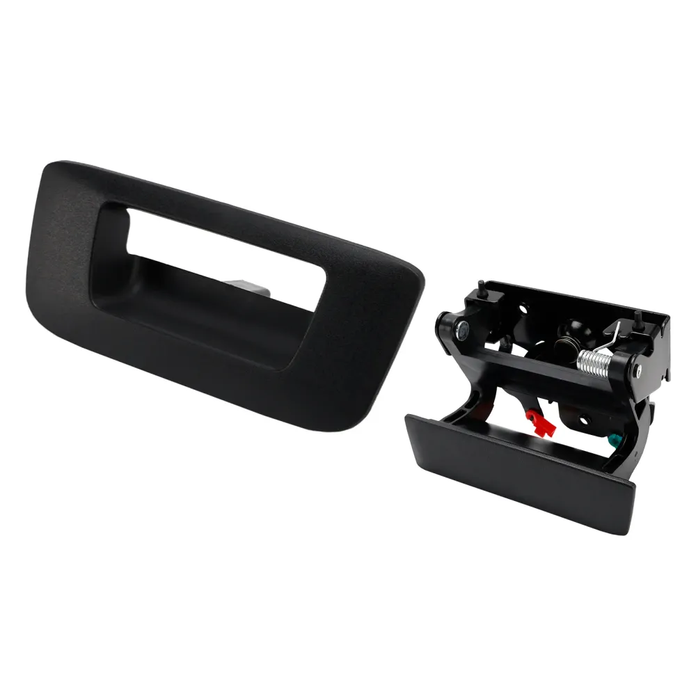 Tailgate Handle Set 2 Exterior Black Chevrolet Silverado 1500 2007-2013