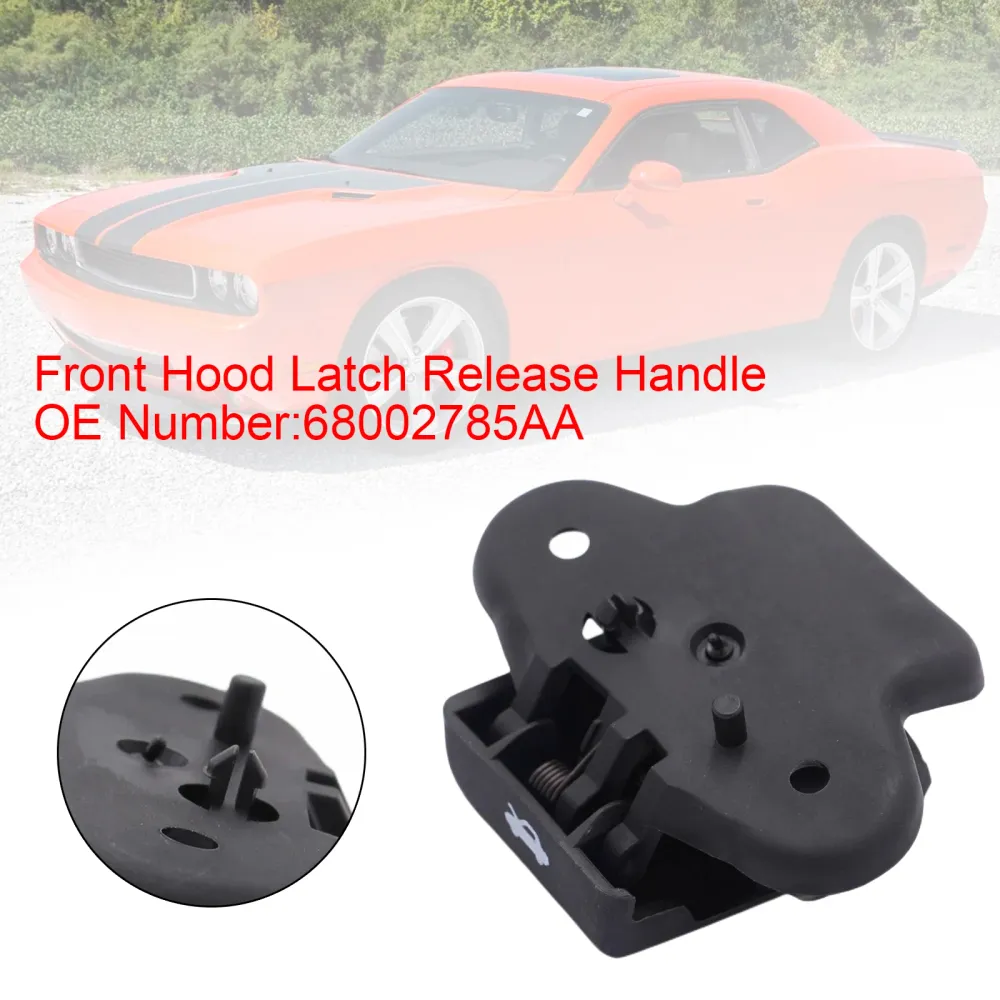 Front Hood Latch Release Handle 68002785AA Dodge Charger Chrysler 06-10