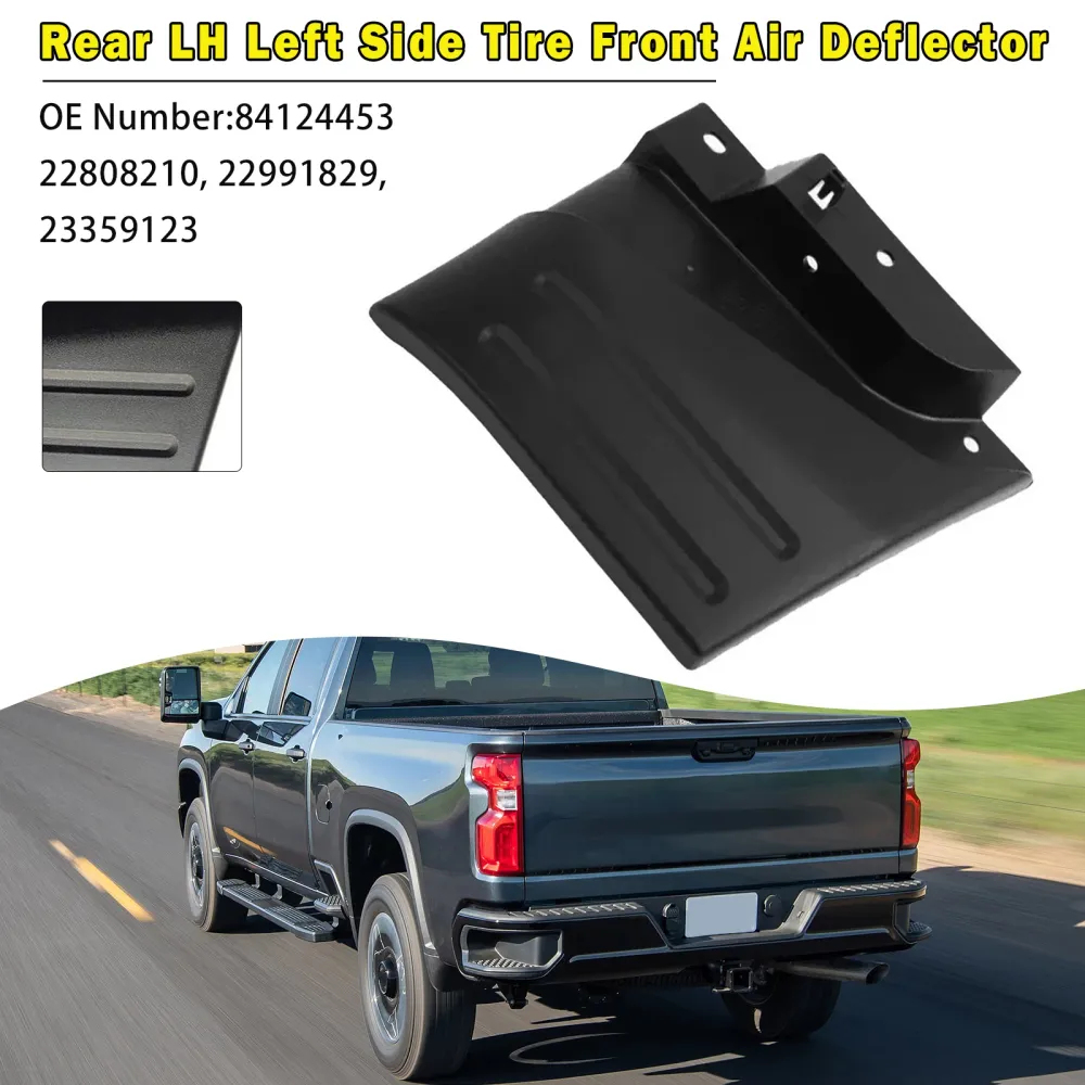 Rear LH Left Side Tire Front Air Deflector Chevy Silverado LT Pick Up 2014-2020