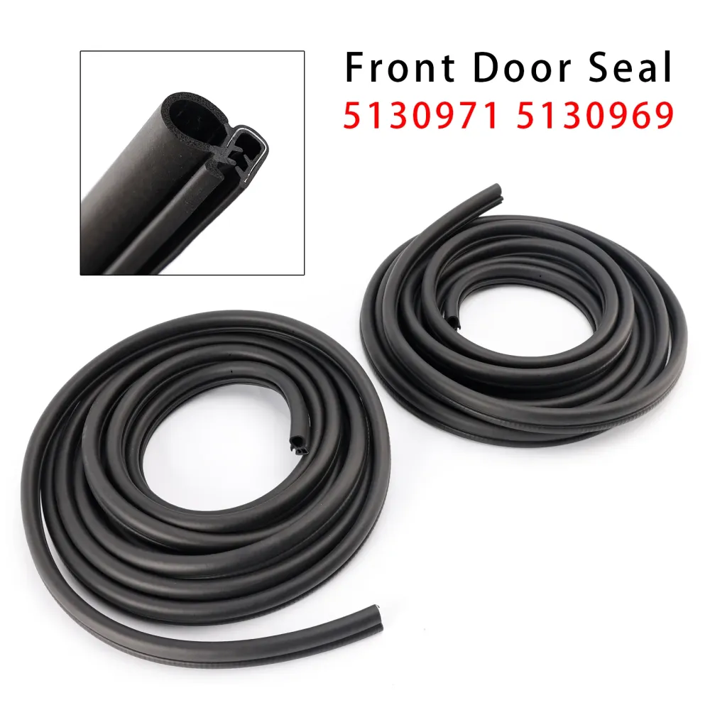 2000-2006 GMC-Sierra 1500/2500-4 Door Extended Cab Pickup 2PCS Weatherstrip Door Seal 5130969