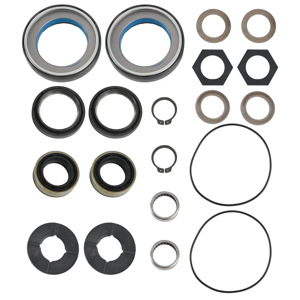 1998-2004 Ford Super Duty Excursion F250 F350 F450 F550 Vedação do eixo dianteiro e kit de arruela de empuxo