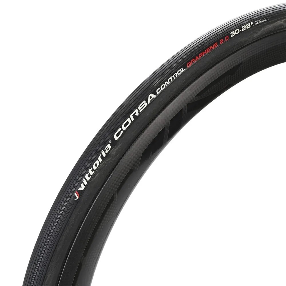 Pneu tubular VITTORIA CORSA CONTROL Graphene G2.0 700x30c Preto