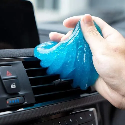 Gel de Limpeza Universal - Removedor de Pó Multiusos para Grelhas de Ventilação de Carro, Teclados, Eletrónicos e Superfíc...