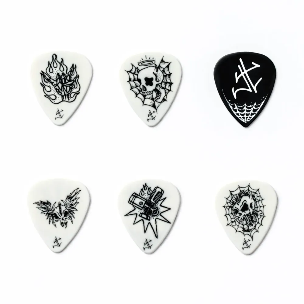 Pajuela Dunlop Jph01t088 James Hetfield 6 Unidades 26903135101