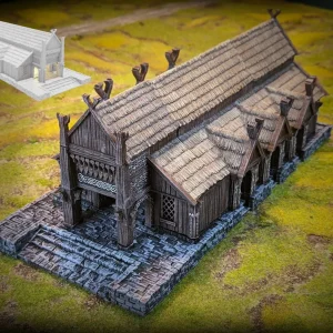 Grande Sala - Reino da Saxônia - Vila Medieval dos Senhores dos Cavalos