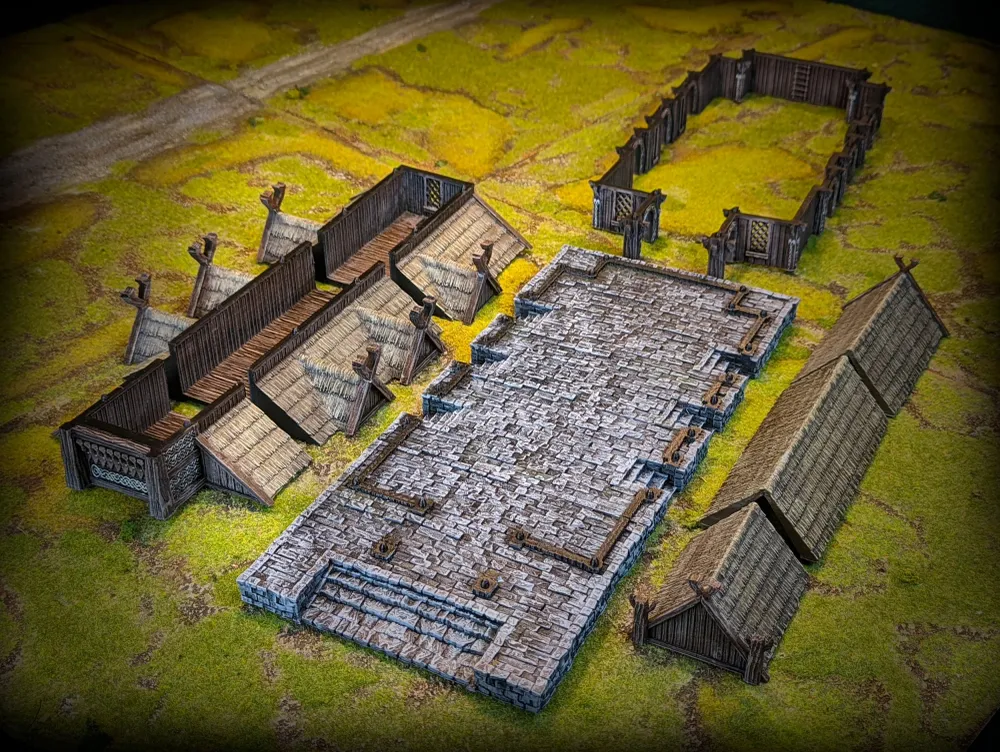 Grande Sala - Reino da Saxônia - Vila Medieval dos Senhores dos Cavalos