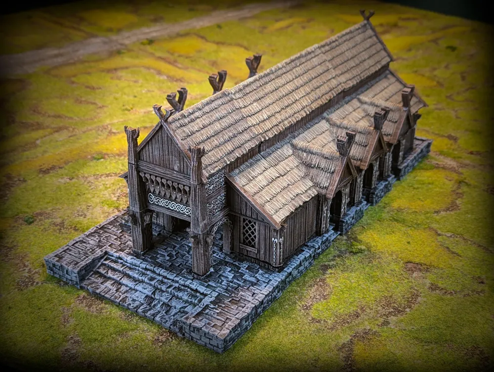 Grande Sala - Reino da Saxônia - Vila Medieval dos Senhores dos Cavalos