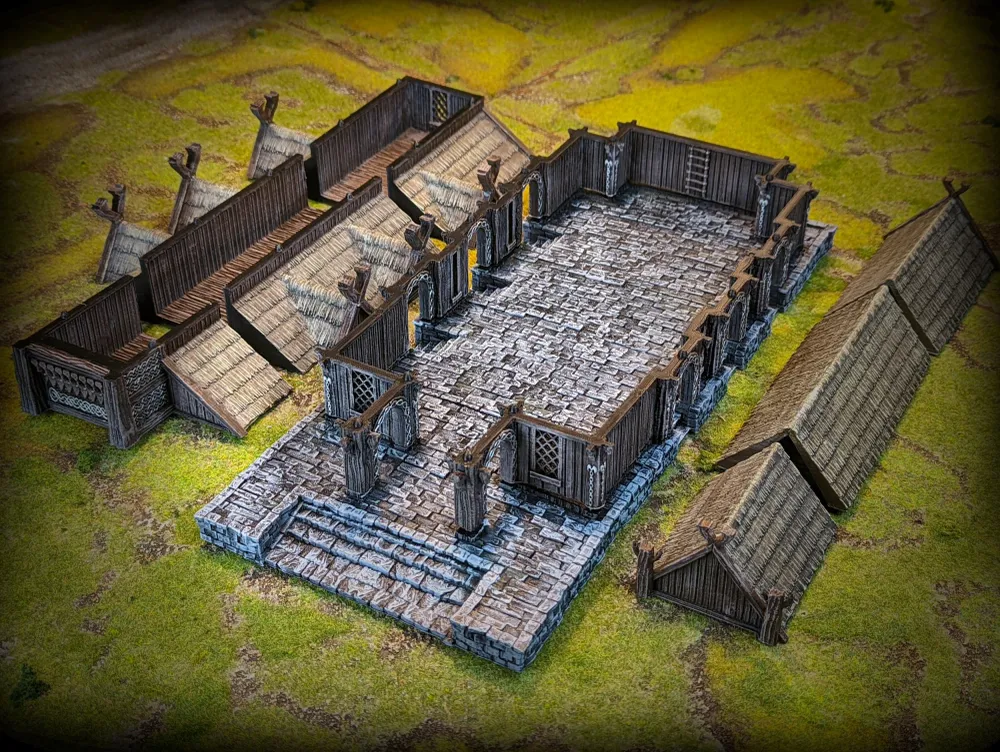 Grande Sala - Reino da Saxônia - Vila Medieval dos Senhores dos Cavalos