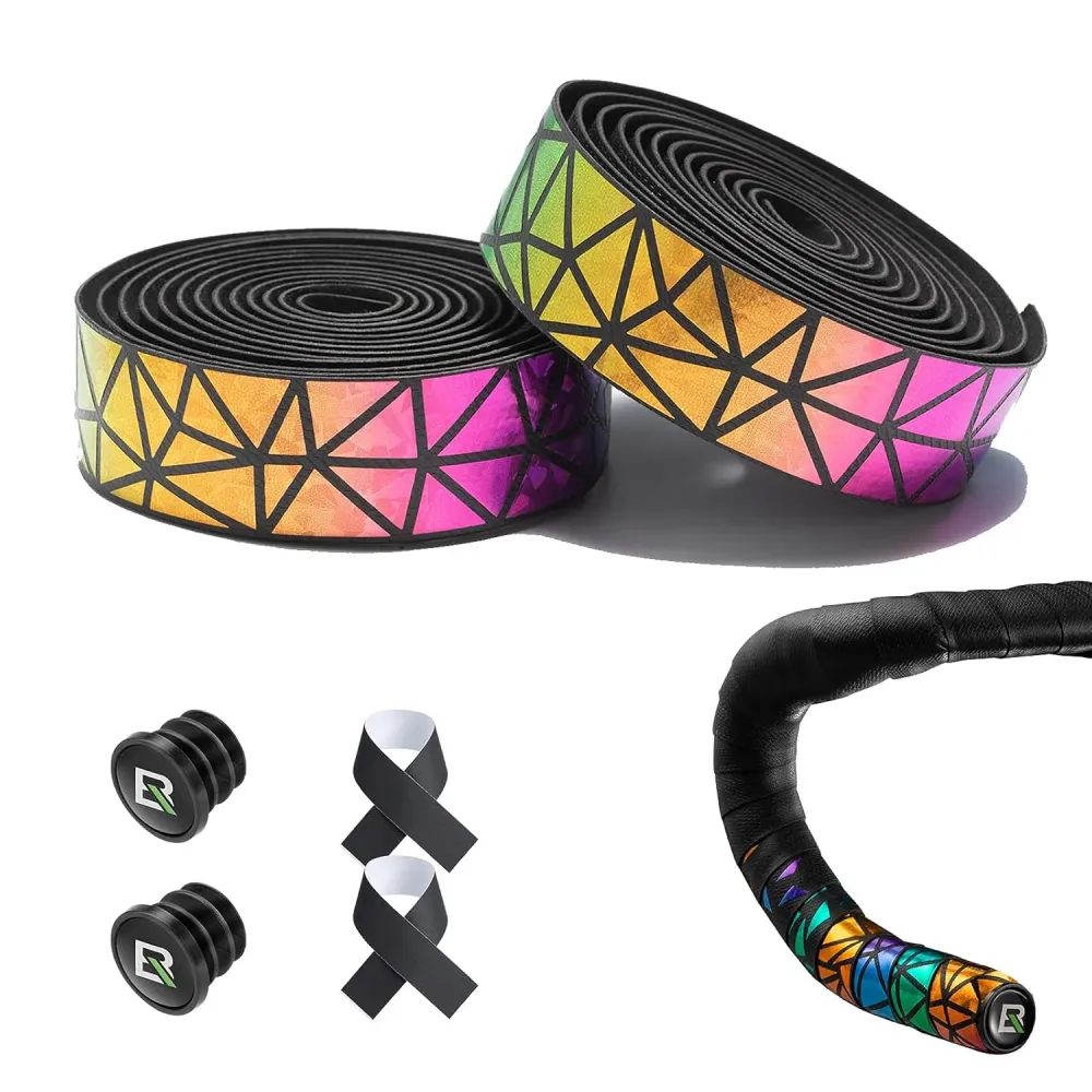 ROCKBROS Fita Antiderrapante e Anti-Choque para Guiador em EVA