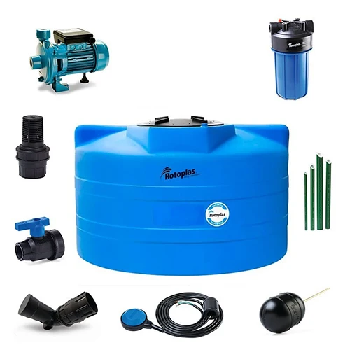 Cisterna Rotoplas 5,000 lts Equipada