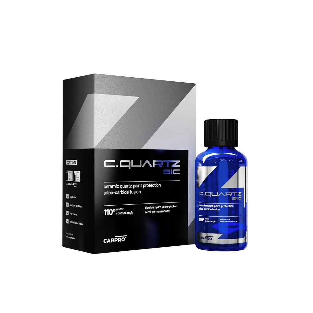 CarPro CQuartz SiC – 30ml | Coating Cerâmico Profissional para Pintura Automóvel