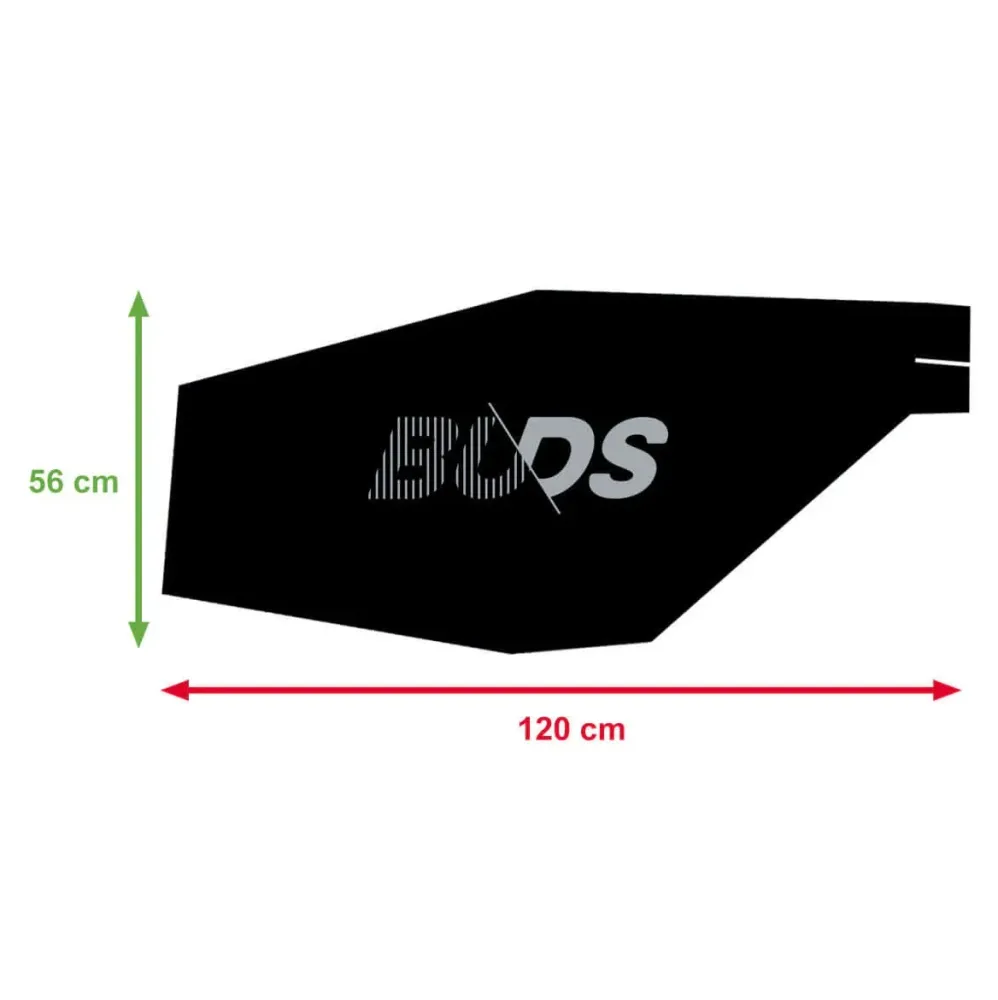 BUDS FRAME PROTECT MAXI Capa protetora integral para quadro de bicicleta de estrada/montanha Preto