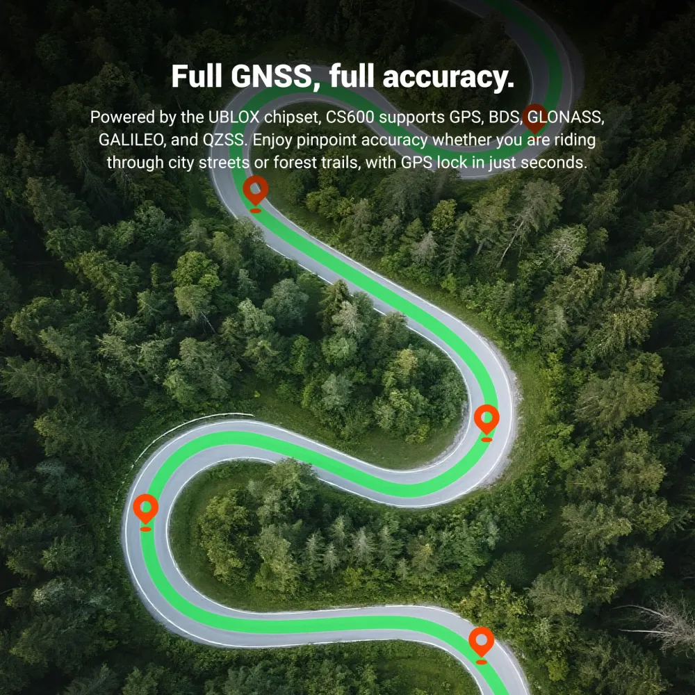🔥🔥Ciclocomputador GPS REALROAD CS600 (COMPRE 2 E LEVE 2 GRÁTIS)