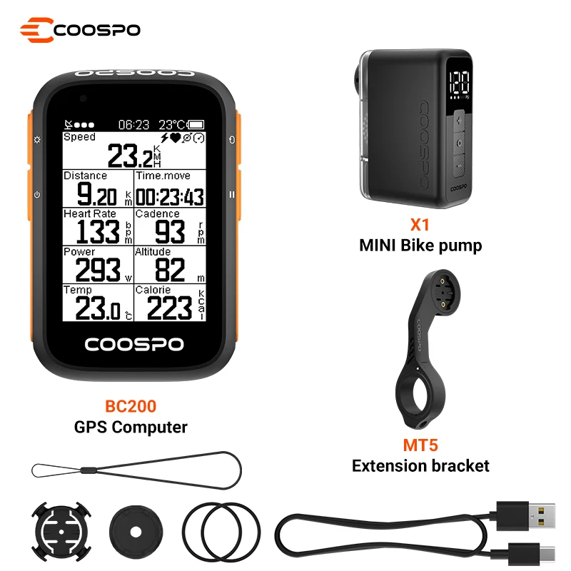 Computador de bicicleta BC200 GPS %f0%9f%94%a5