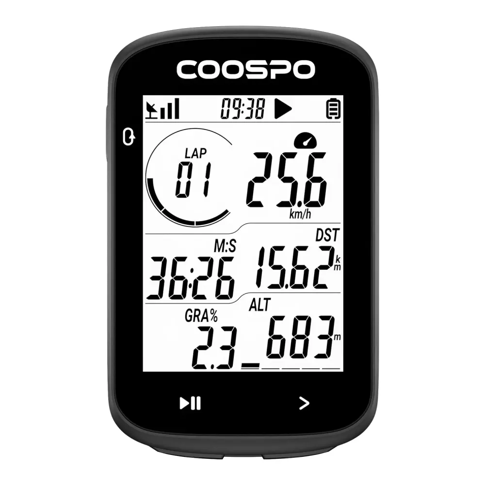 Computador de bicicleta GPS REALROAD CS300 (COMPRE 2 GANHE 2 GRÁTIS)