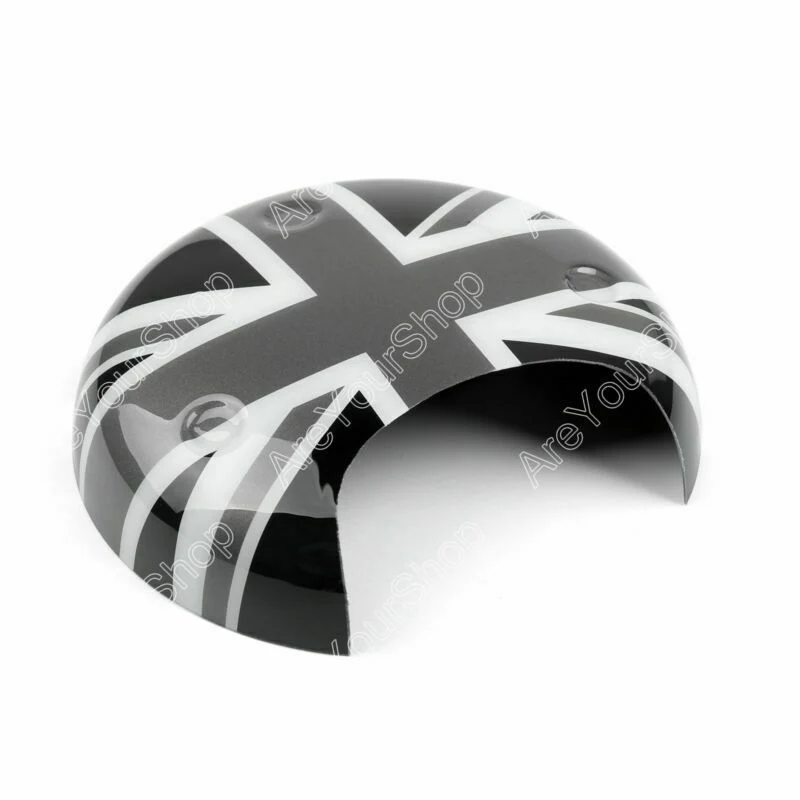 Black Union Jack UK Tacômetro de bandeira tampa do painel para Mini Cooper R56 R58 R60
