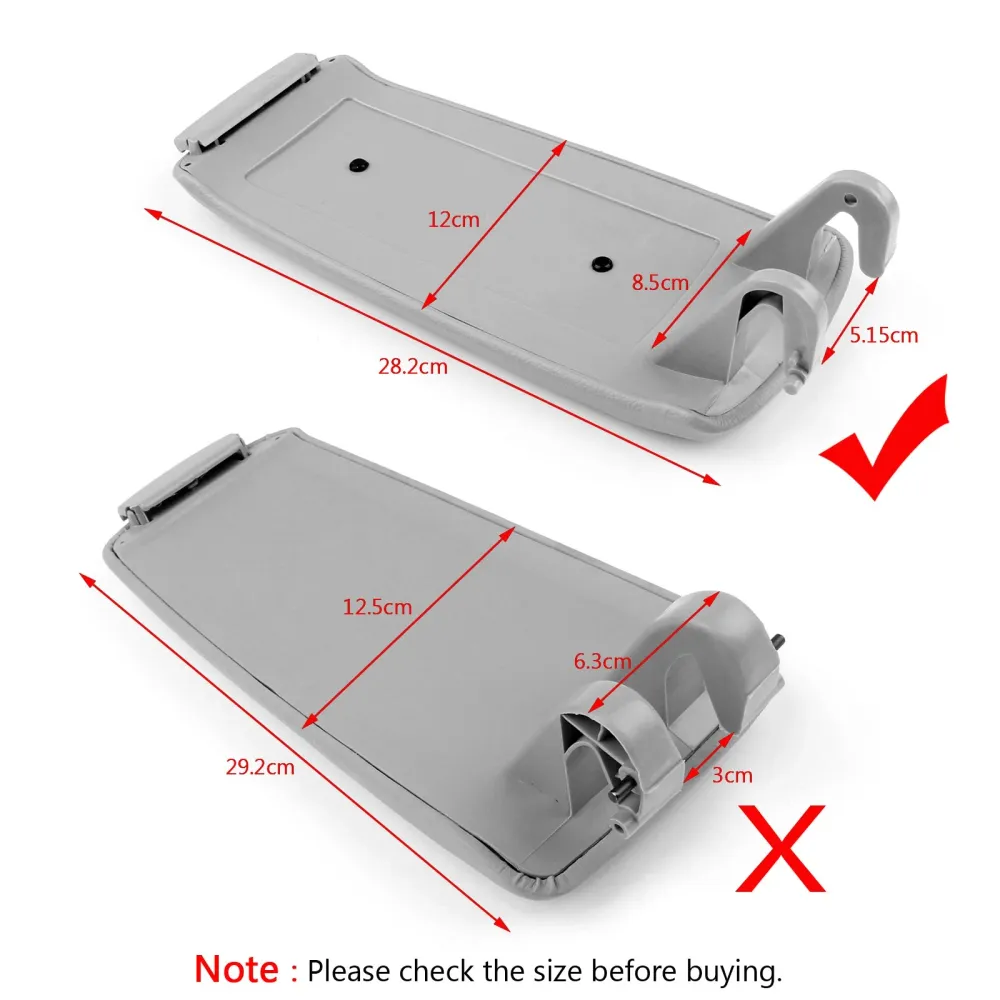Audi A4 S4 A6 2000-2008 Grey PU CEAR CENTRO CENTRO CENTRO DE ARMAT ARMEST TID GENERIC GENERIC