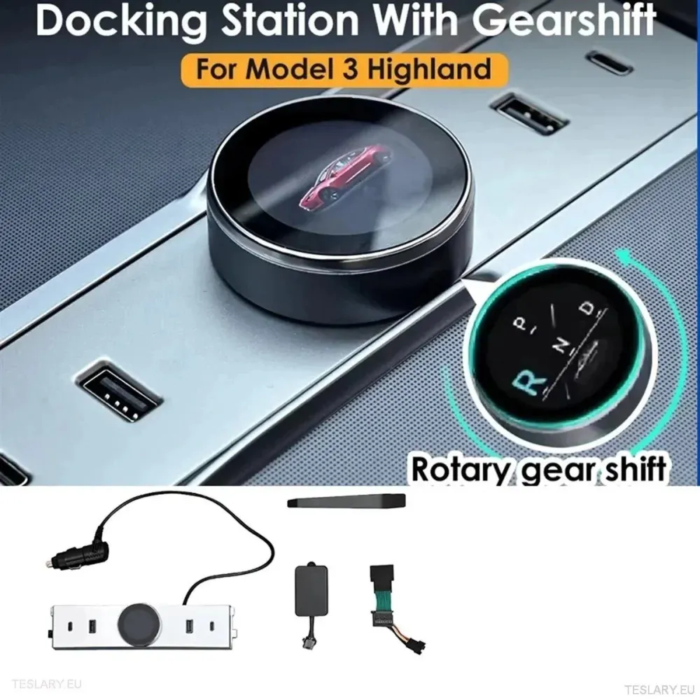 Tesla 3 Highland Gearning Shift Control