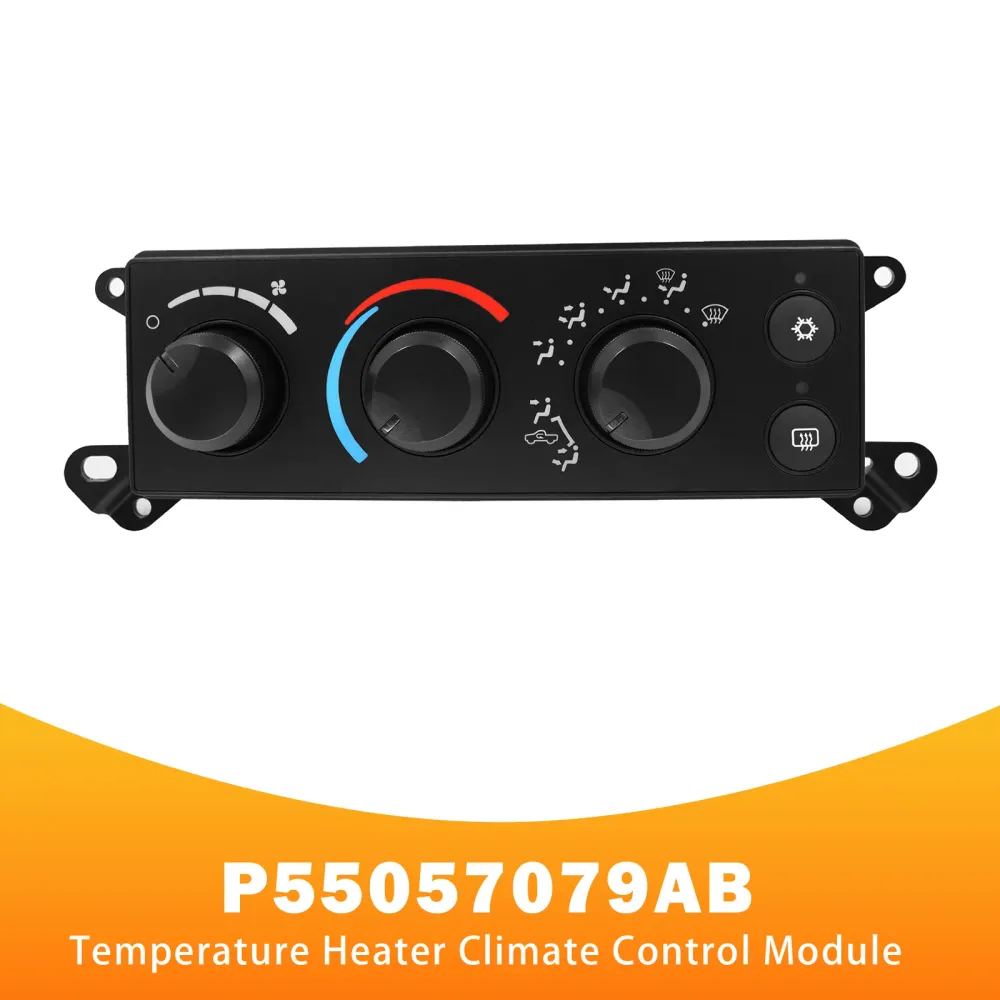 2008-2011 Dodge Dakota Aquecedor de temperatura Módulo de controle climático P55057079AB