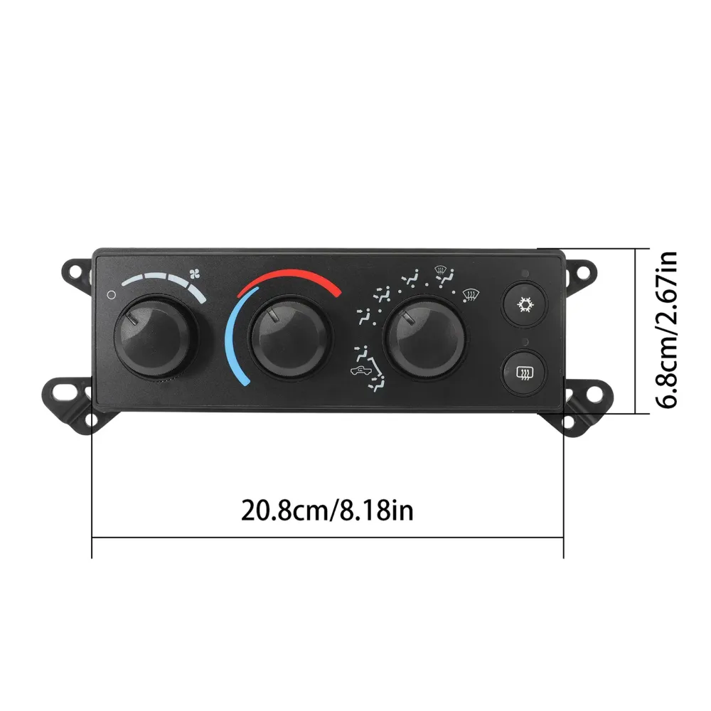2008-2011 Dodge Dakota Aquecedor de temperatura Módulo de controle climático P55057079AB