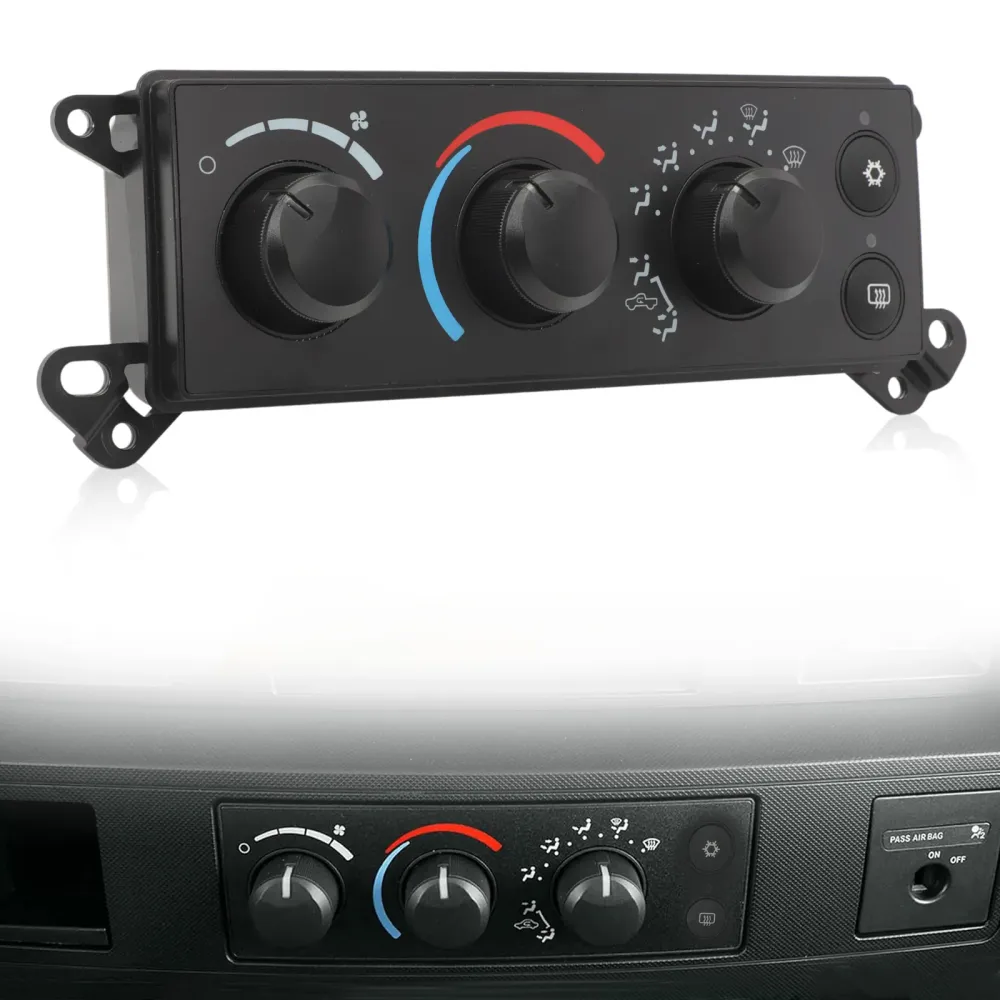 Dodge RAM 1500, 2500 2008 & Módulo de controle climático do aquecedor de temperatura 3500 P55057079AB
