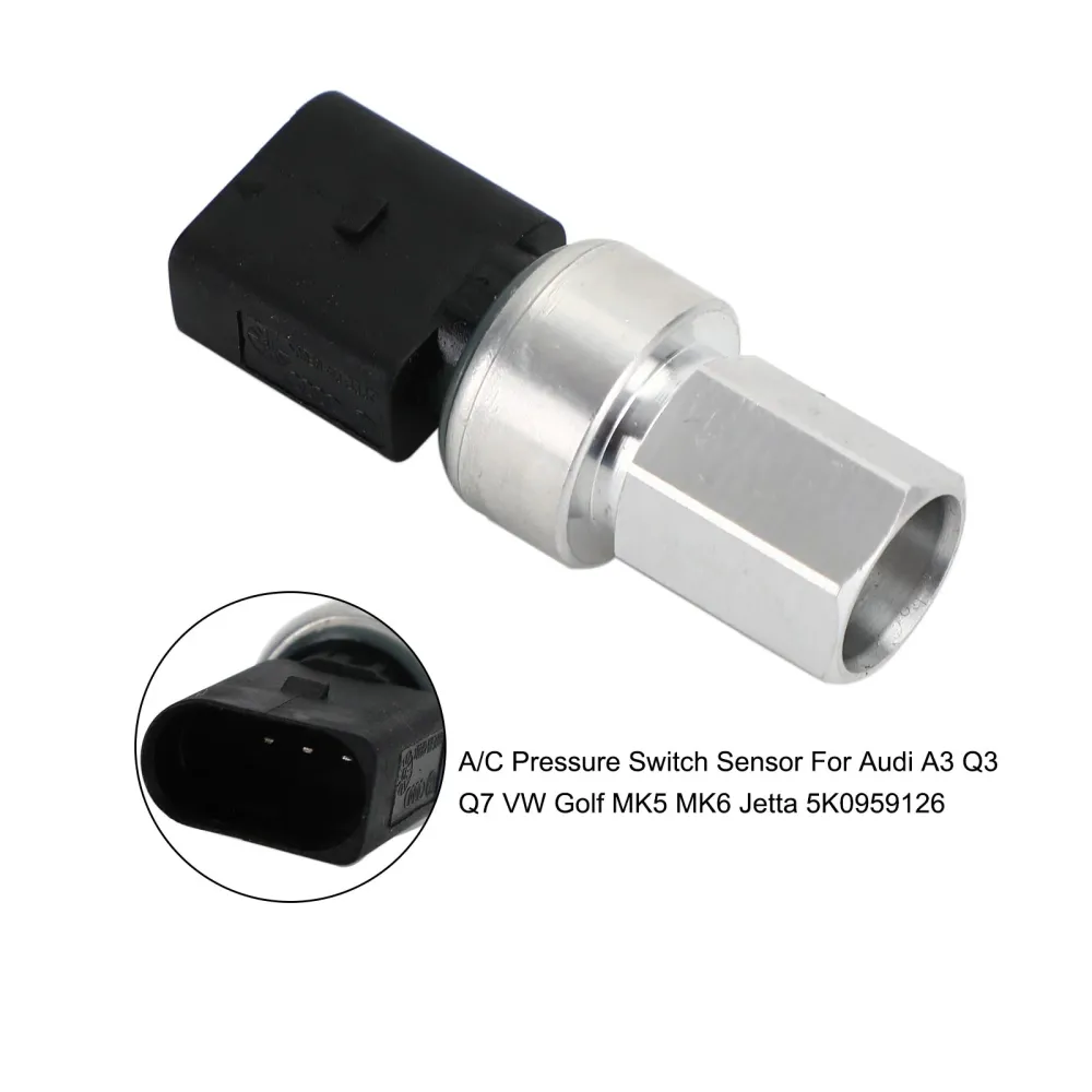 Sensor de comutação de pressão /C para Audi A3 Q3 Q7 VW Golf Mk5 Mk6 Jetta 5K0959126 Genérico