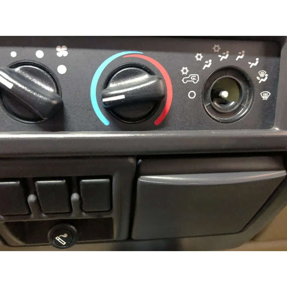 Aquecedor /C Blower Fan Speed Control Knob Black Fits 1999-2006 Wrangler TJ genérico