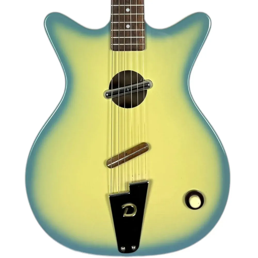 Danelectro Convertible Reissue anos 1990 - Blue Burst