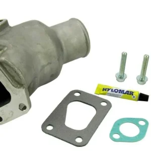 Cotovelo de saída de escape em ço inoxidável Volvo Penta D2-50F com conector - equivalente 21424345