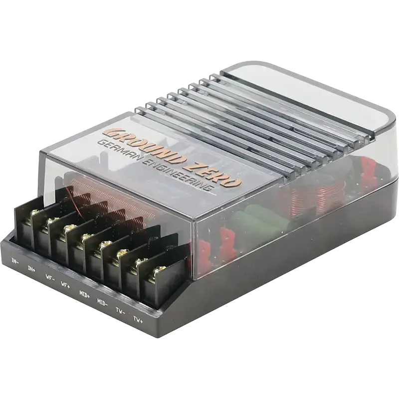 Crossover passivo Ground Zero GZUX165.3SQ 3 vias — 160/250 W