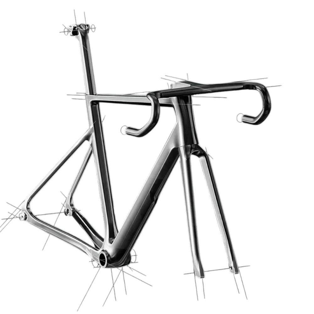 Cuadro Basso Sempre Veloce Pure Black 56 |Cuadro Original Italiano