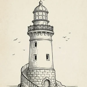 Faro - Arte simples Fine Artic