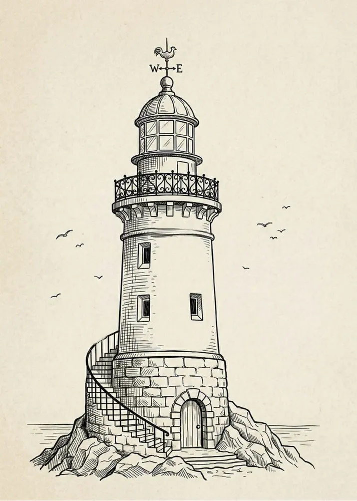Faro - Arte simples Fine Artic