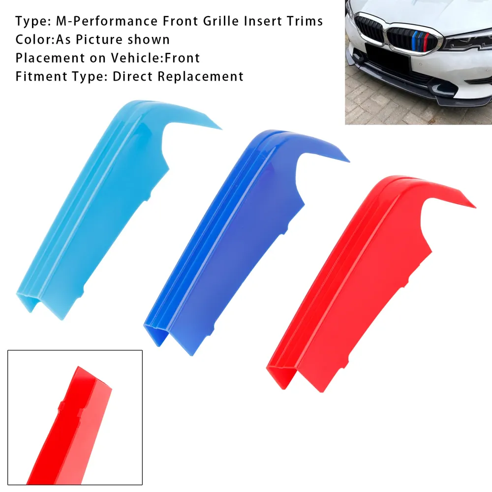 2025 BMW G20 3 Série Tri-Color ABS ABS FRONTE GRILE GRILE