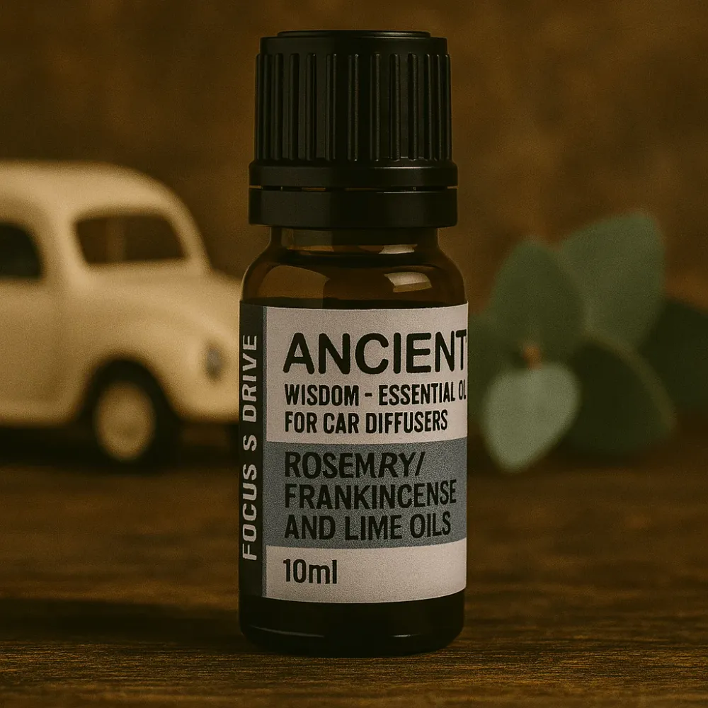 Difusor de Óleo Essencial para Carro – Foco e Concentração 10ml