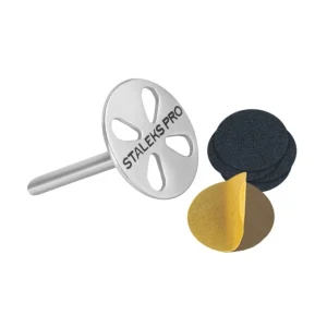 Pododisc Staleks Pro M e conjunto de limas descartáveis 180 grit 5 pcs (20 mm), PDLset-20
