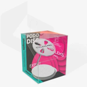 Pododisc Staleks Pro L e conjunto de limas descartáveis 180 grit 5 pcs (25 mm), PDset-25