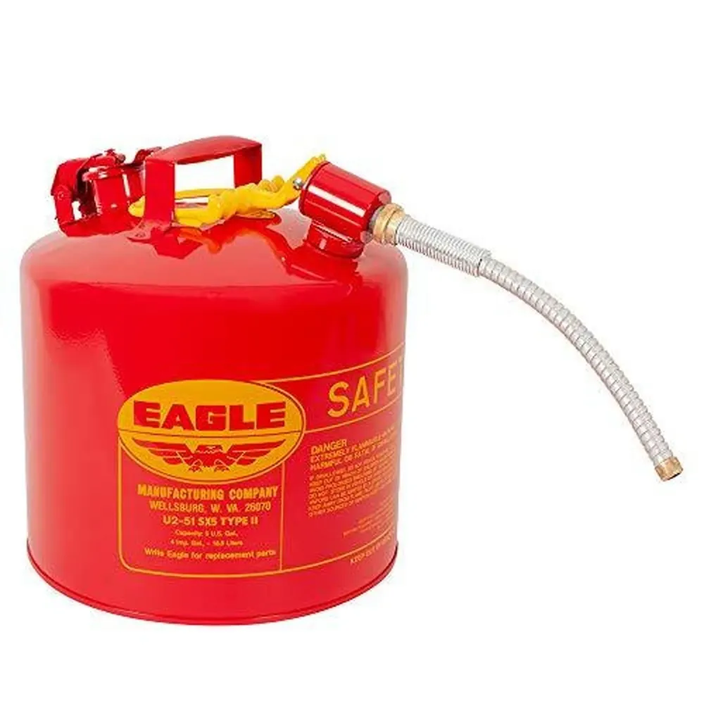Tanque Eagle Tipo II 5 GAL 5/8 Gasolina, Dogotuls MP3020 Proveedora Ferretera La Mundial