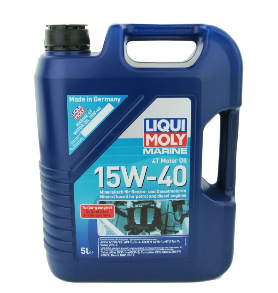 Liqui Moly Marine 4T 15W-40 Engine Oil 5L