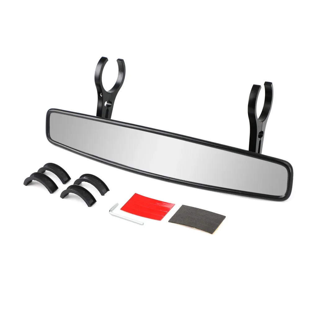 1.75" 2" Espelho retrovisor central UTV 15" Para Polaris Ranger RZR 900 XP 1000 S Turbo Genérico