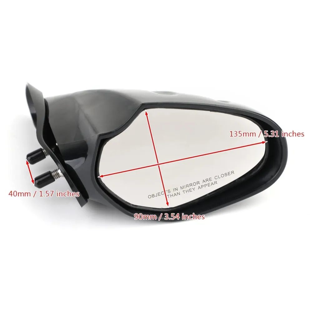 Espelho direito Fit Yamaha Waverunner 10-15 VX VXR VXS V1 Cruiser Deluxe Sport