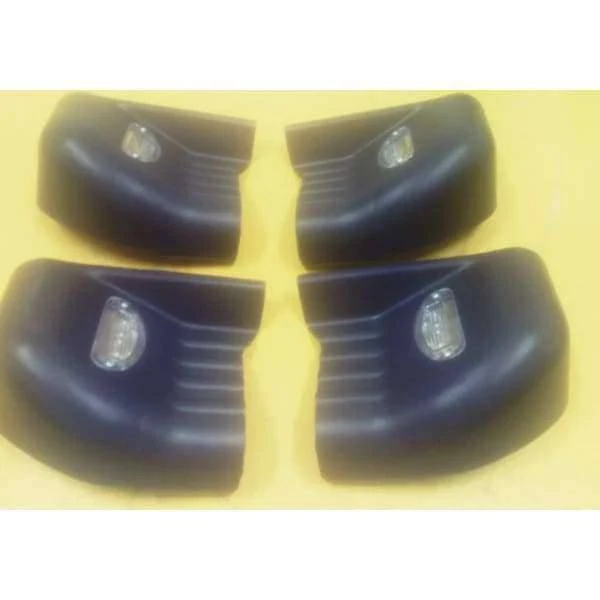 Conjunto de (4) pontas com luz LED para estribos de alumínio