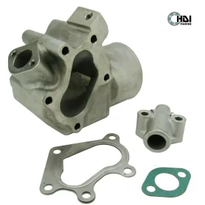 Volvo Penta D2-60F Stainless Steel Exhaust Outlet Elbow & Connector Kit - equivalent to 3584413