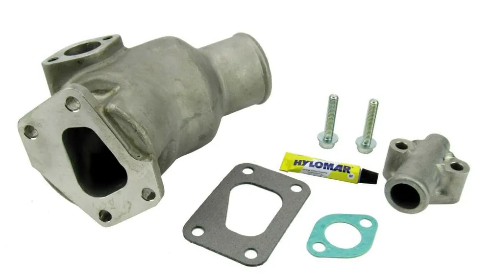 Volvo Penta D2-55C to D2-55F Stainless Steel Exhaust Outlet Elbow Connector - equivalent to 21424345