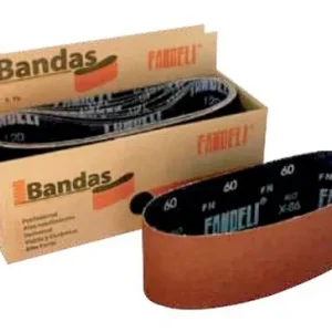 Banda De Lija 4 x 24", X-86, Grano 036", Fandeli 05221 Proveedora Ferretera La Mundial